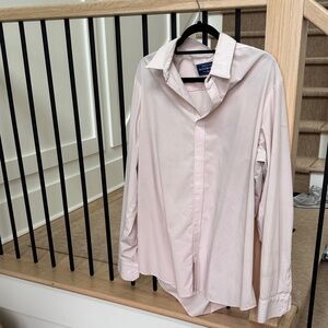 Mizzen+Main Light Pink Dress Shirt